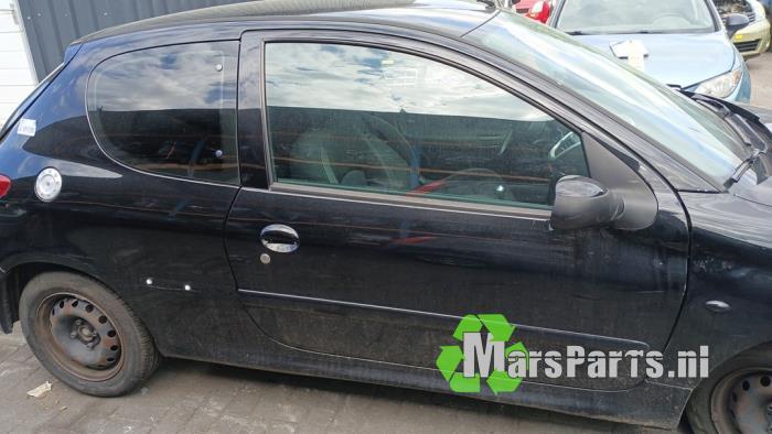 Portier 2Deurs rechts van een Peugeot 206 PLUS, Auto-onderdelen, Carrosserie en Plaatwerk, Gebruikt, -, Deur, -