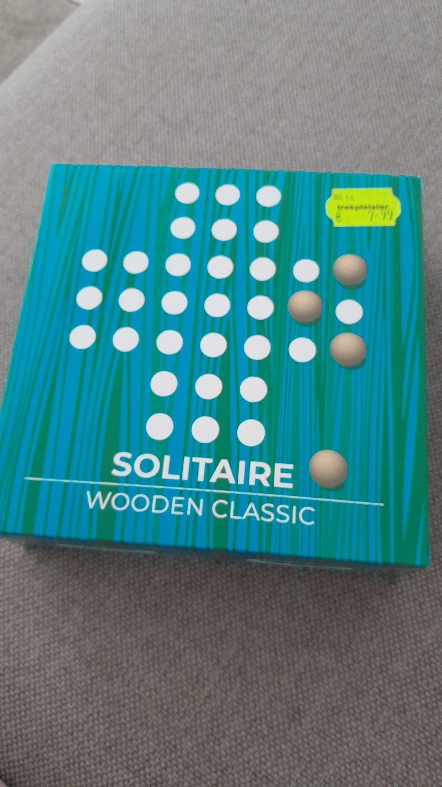 Nieuw Solitaire houten klassiek spel van Tactic, Een of twee spelers, Ophalen of Verzenden, Nieuw, Tactic