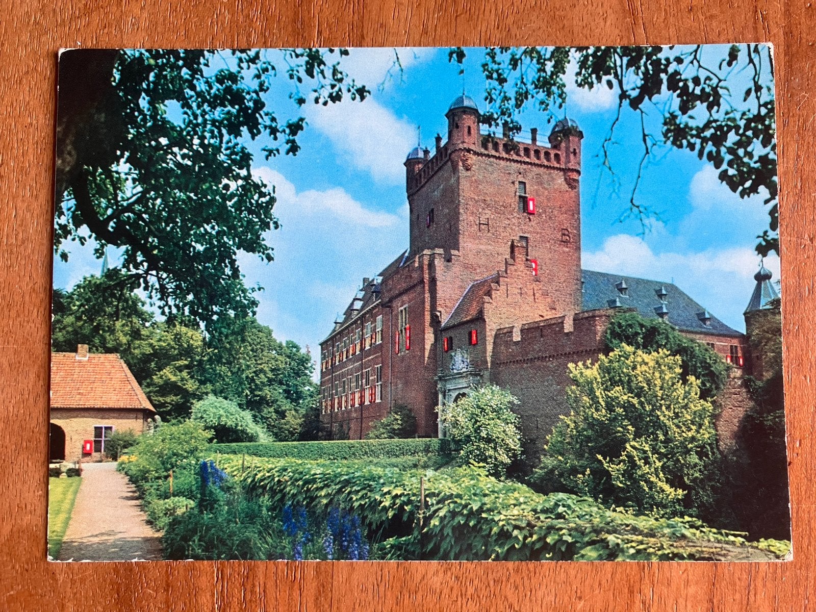Kasteel Huis Bergh 's-Heerenberg - 1976, Ophalen of Verzenden, 1960 tot 1980, Gelopen, Gelderland