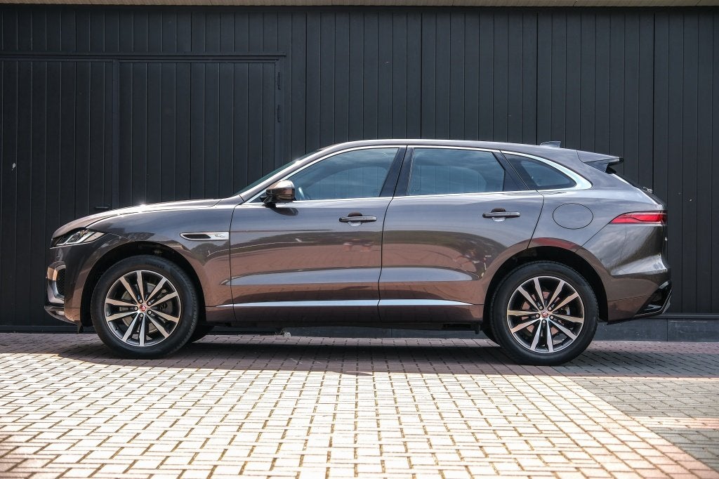 Jaguar F-Pace 2.0 P400e PHEV R-Dynamic Black | Meridian Surr, Auto's, Jaguar, Automaat, 4 cilinders, 2000 kg, Zilver of Grijs