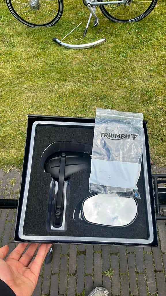 Originele triumph sidebar spiegels, Ophalen, Nieuw