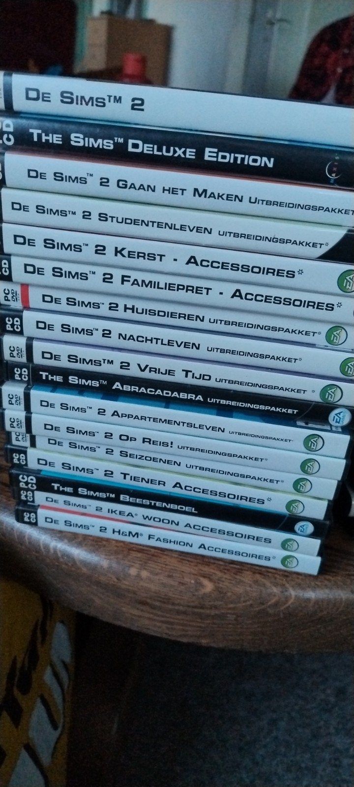 De Sims 2 & 3 PC games + diverse- Uitbreidingspakketten, Spelcomputers en Games, Games | Pc, Gebruikt, 1 speler, Ophalen of Verzenden