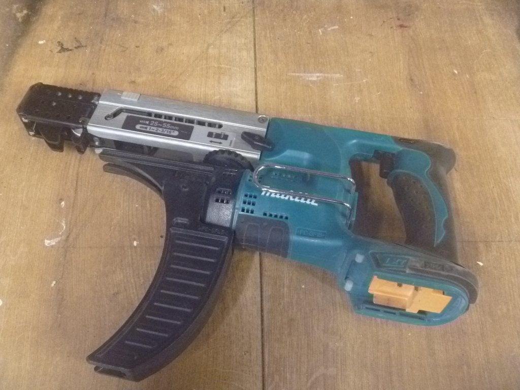 Makita bandschroef machine, Doe-het-zelf en Verbouw, Ophalen of Verzenden, Gebruikt