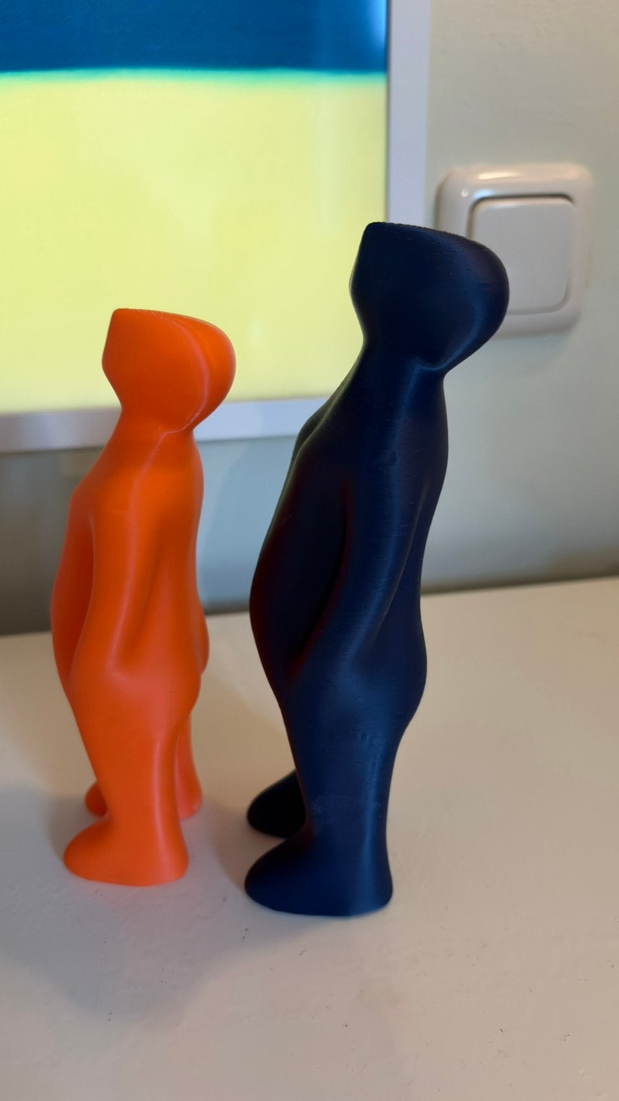 2x The Visitor, Ophalen of Verzenden, Beeld, Kunststof
