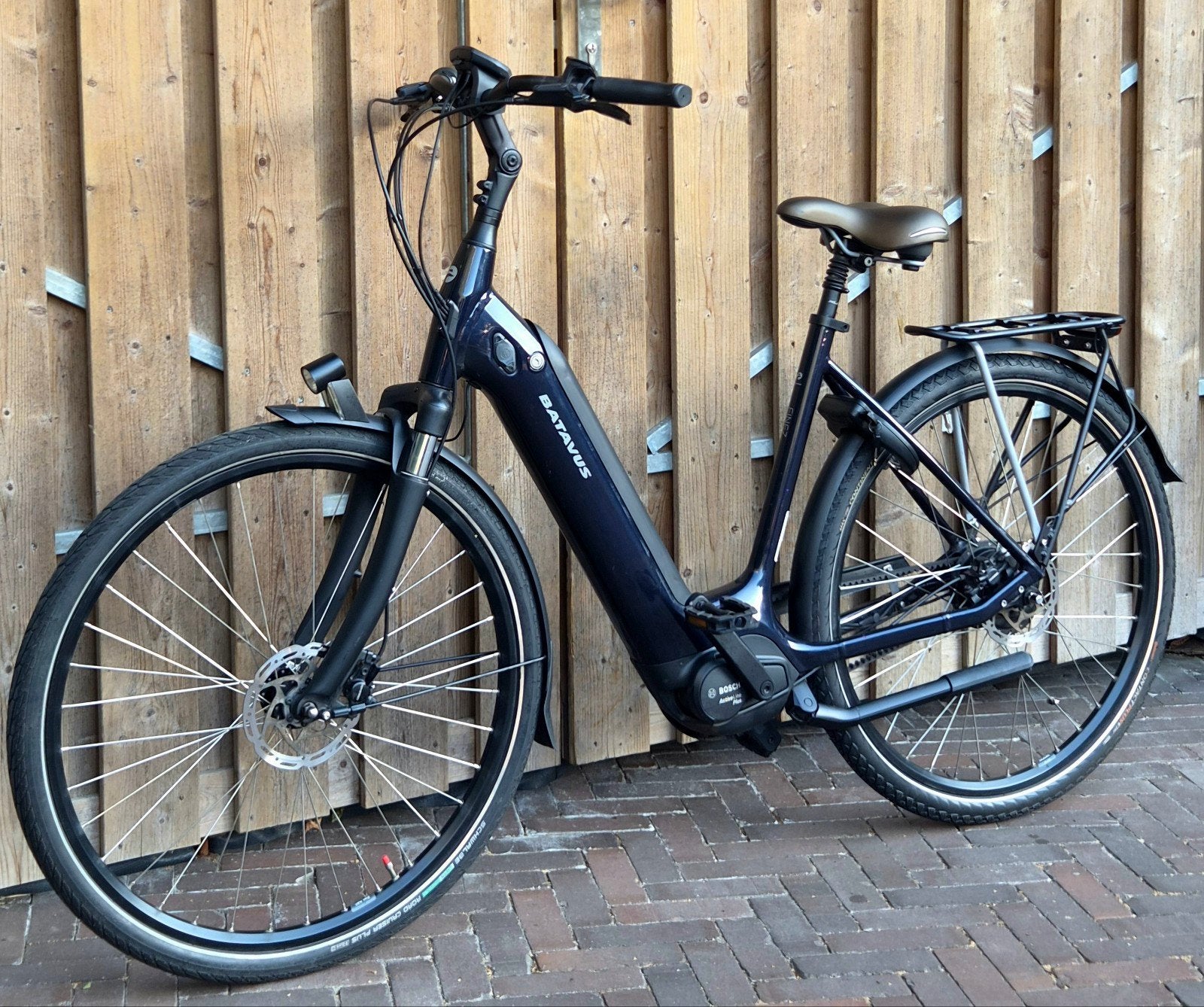 2023 Batavus Dinsdag E-Go | Belt | Bosch | Enviolo, Ophalen, Batavus, Zo goed als nieuw, 51 tot 55 cm