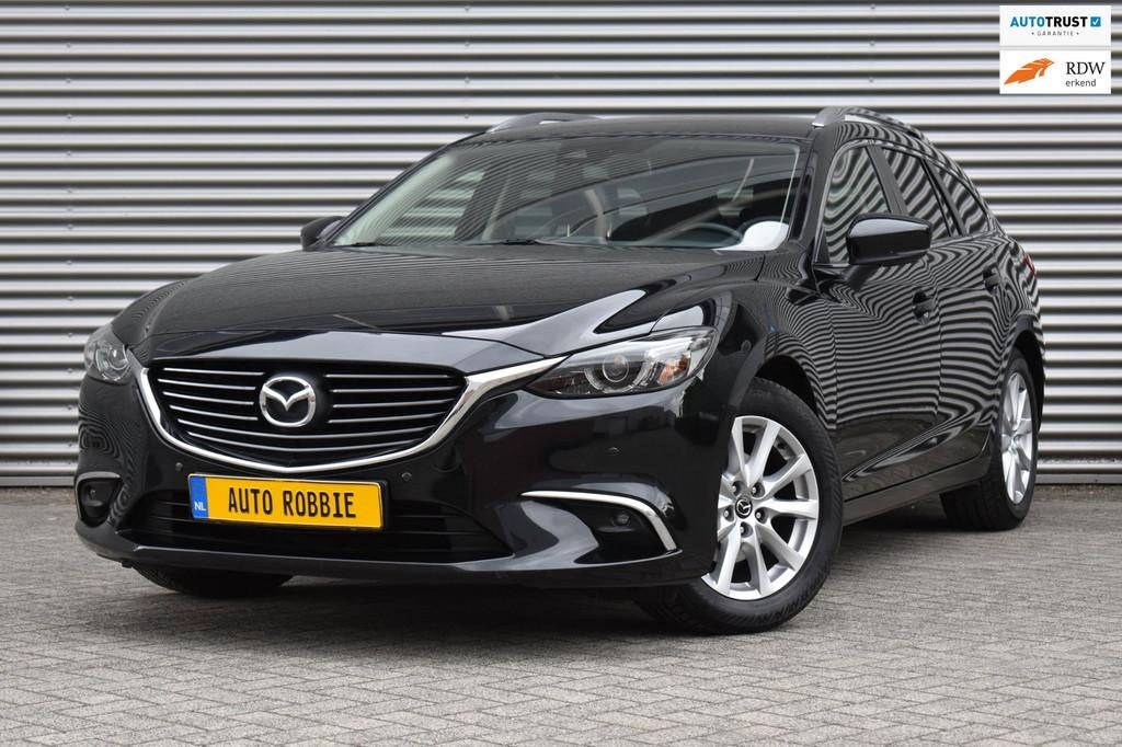 Mazda 6 Sportbreak 2.0 SkyActiv-G 165-PK, Airco, Ecc, Cruise, Auto's, Mazda, Bedrijf, Te koop, 6 sportbreak, ABS, Airbags, Airconditioning