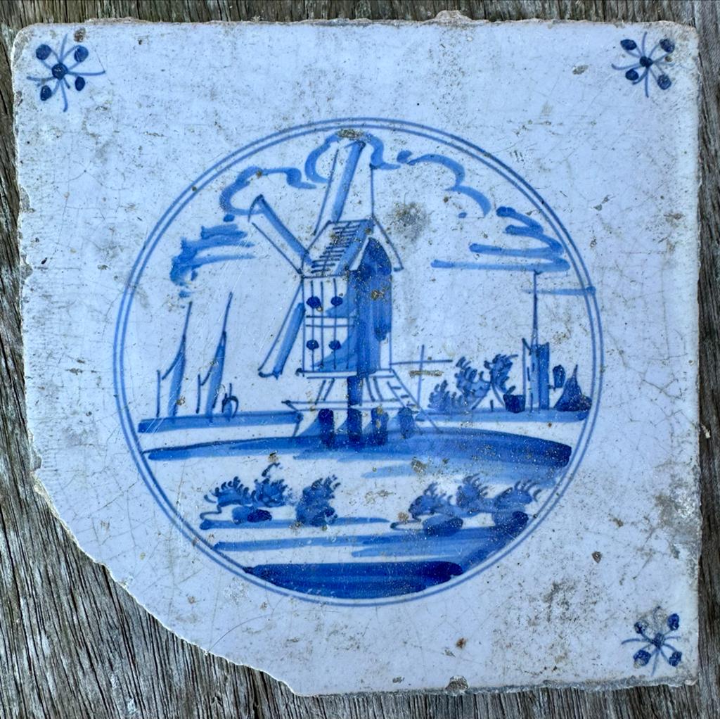 Antieke Delfts Blauwe Tegels - voor de liefhebber, Ophalen of Verzenden