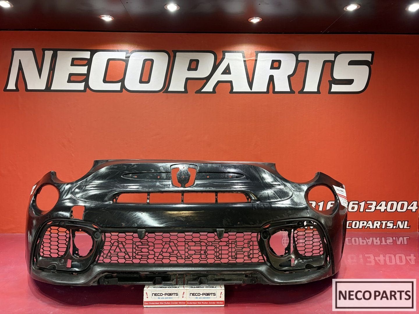 FIAT 500 ABARTH VOORBUMPER + GRILLE COMPLEET OEM 735633044, Gebruikt, -, Overige automerken, -