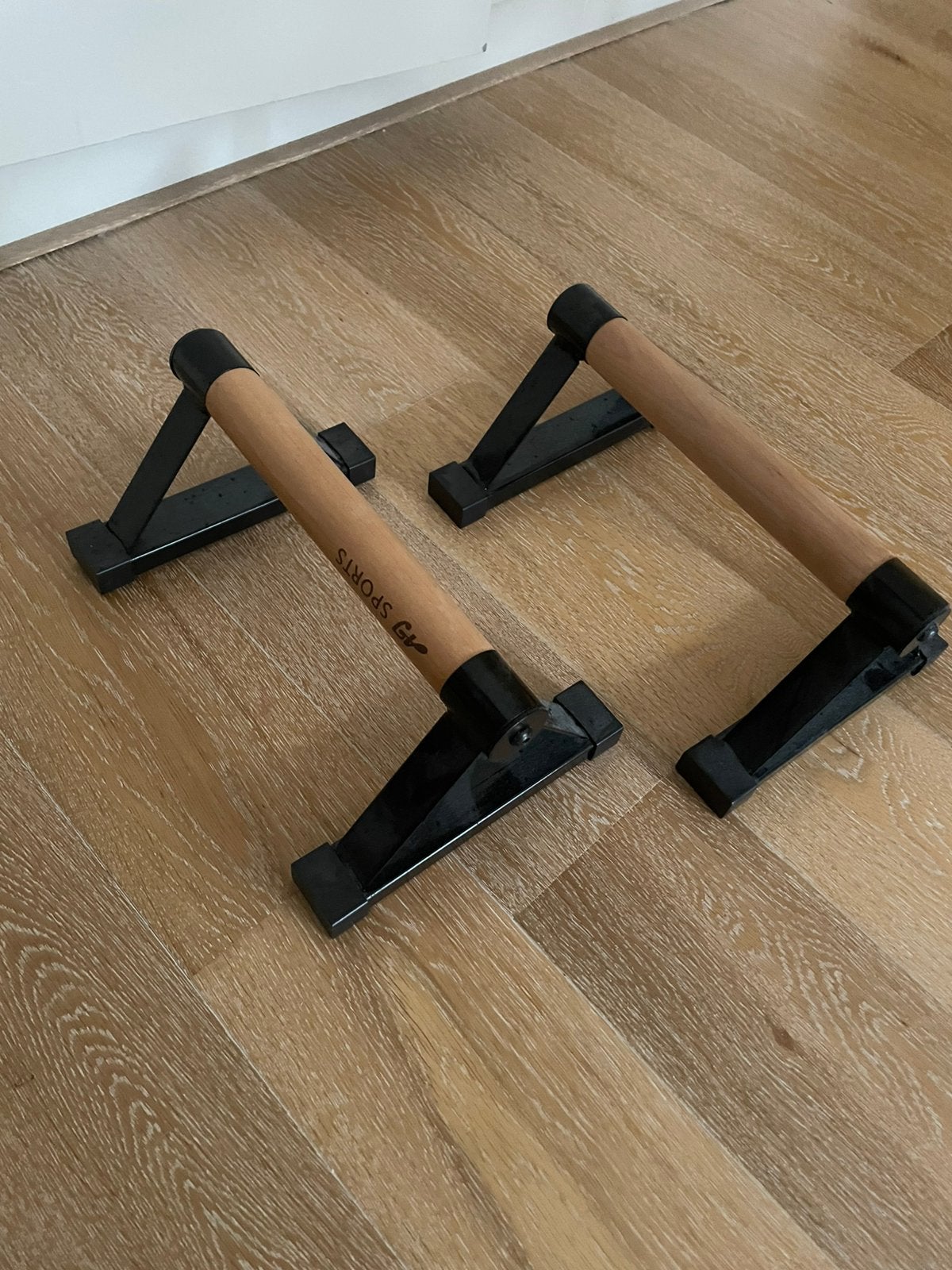 Parallettes, Ophalen of Verzenden, Zo goed als nieuw