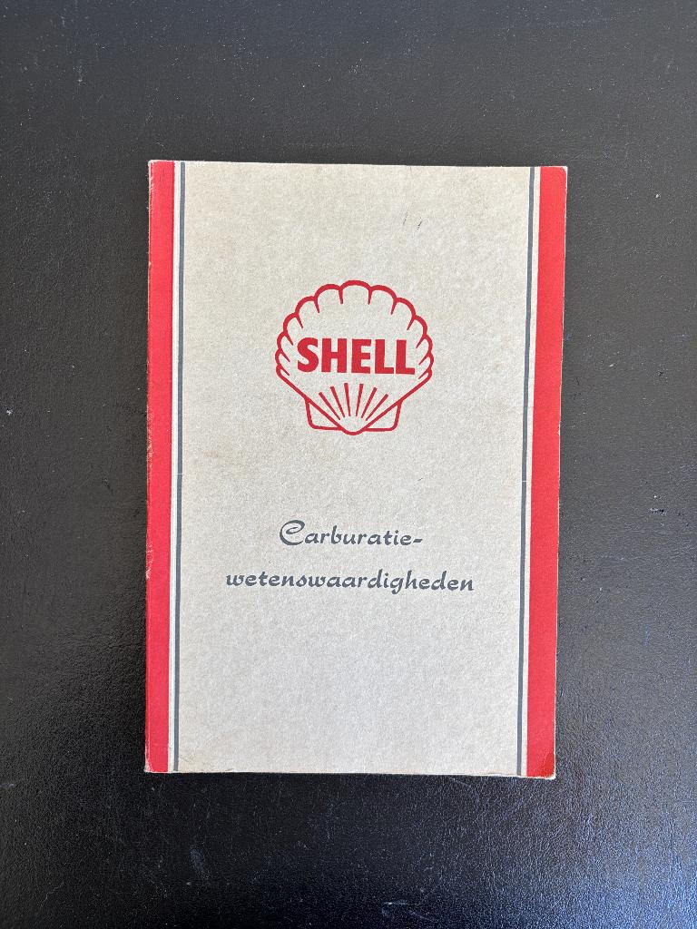 Shell Nederland - Carburatie-wetenswaardigheden - 1954, Gelezen, Algemeen, Ophalen of Verzenden, Shell