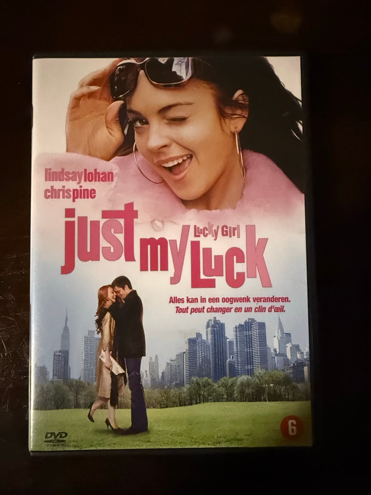 Just My Luck (DVD) - Lindsay Lohan, Chris Pine, Alle leeftijden, Ophalen of Verzenden, Nieuw in verpakking, Romantische komedie