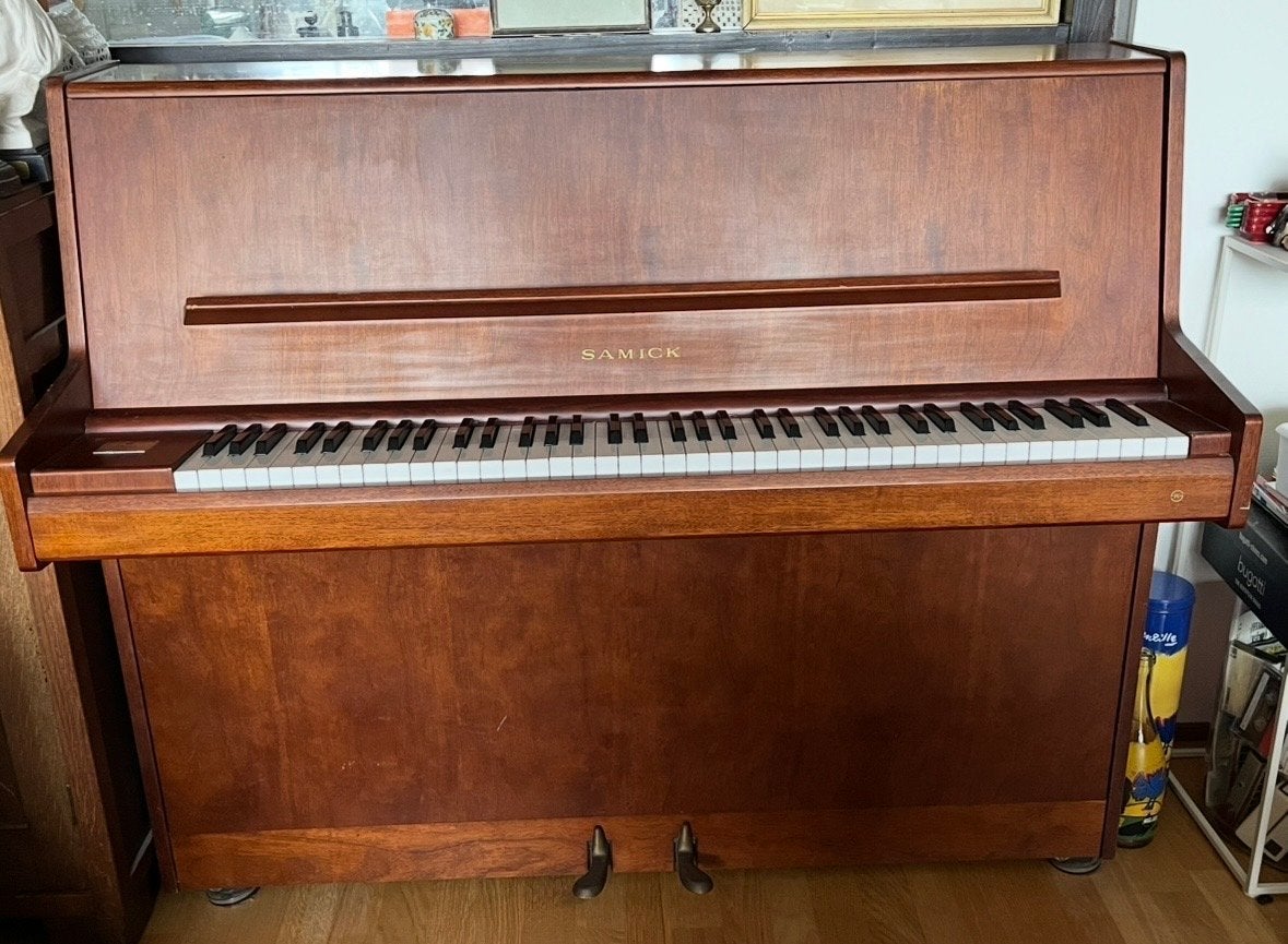 Samick Imperial Piano | Zo goed als nieuw, Ophalen, Zo goed als nieuw, Bruin, Piano