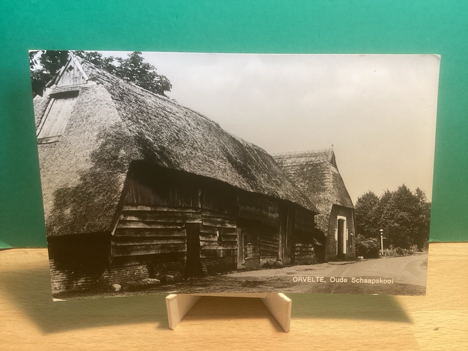 Oude Schaapskooi Orvelte -    494, Verzamelen, Ophalen of Verzenden, 1960 tot 1980, Ongelopen, Drenthe