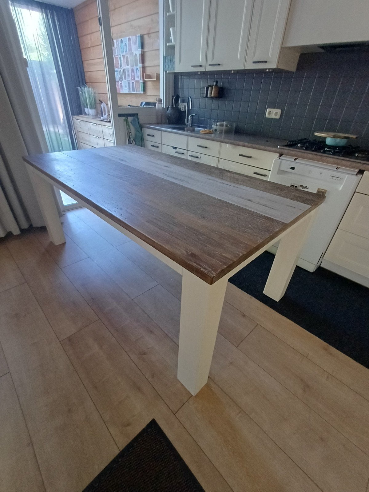 Houten tafel Pronto wonen, Huis en Inrichting, Tafels | Eettafels, Ophalen, 50 tot 100 cm, 150 tot 200 cm, Rechthoekig
