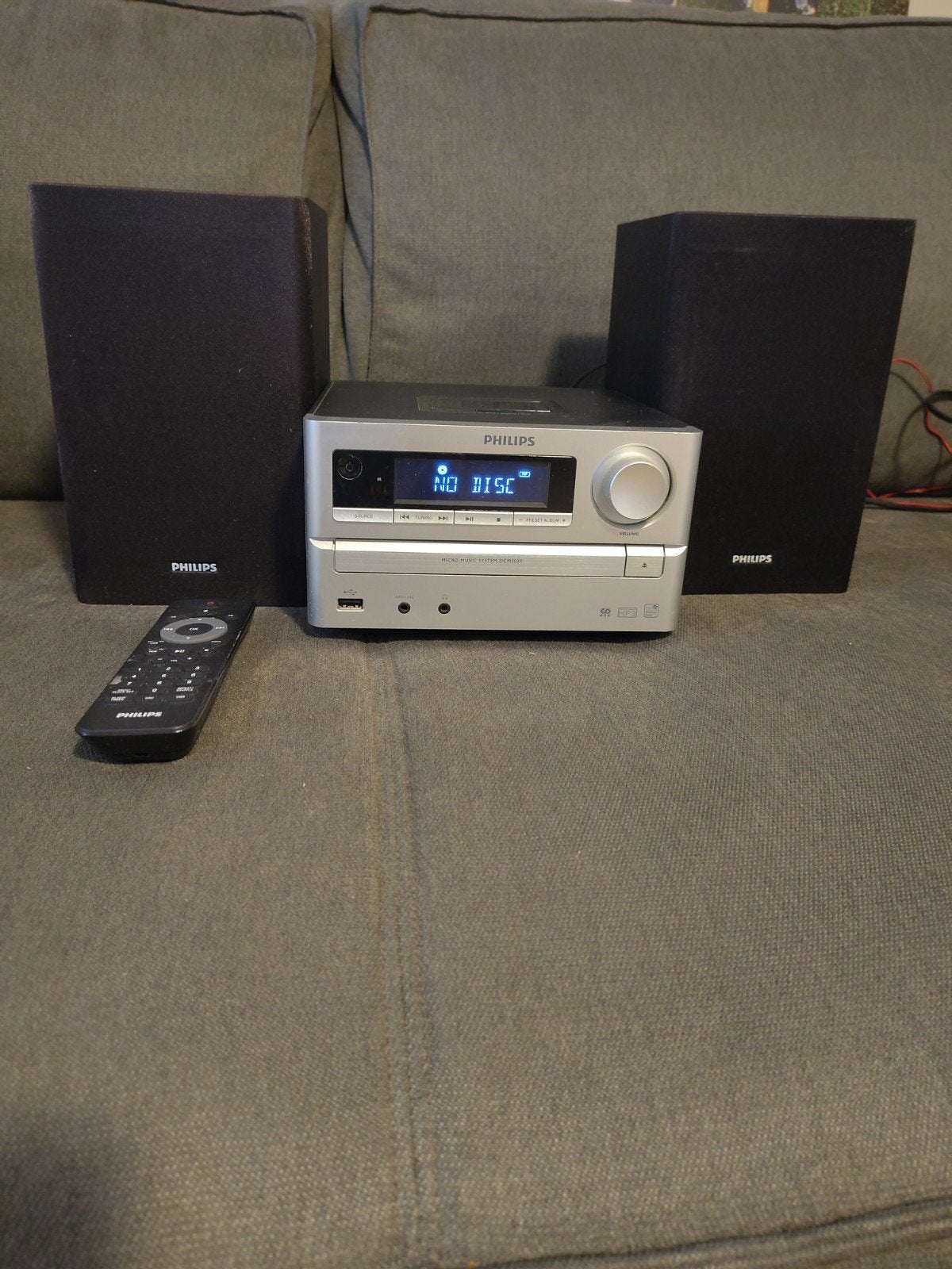Philips cd-speler micromuziekset DCM2020/12, Audio, Tv en Foto, Stereo-sets, Ophalen, Philips, Zo goed als nieuw, Microset
