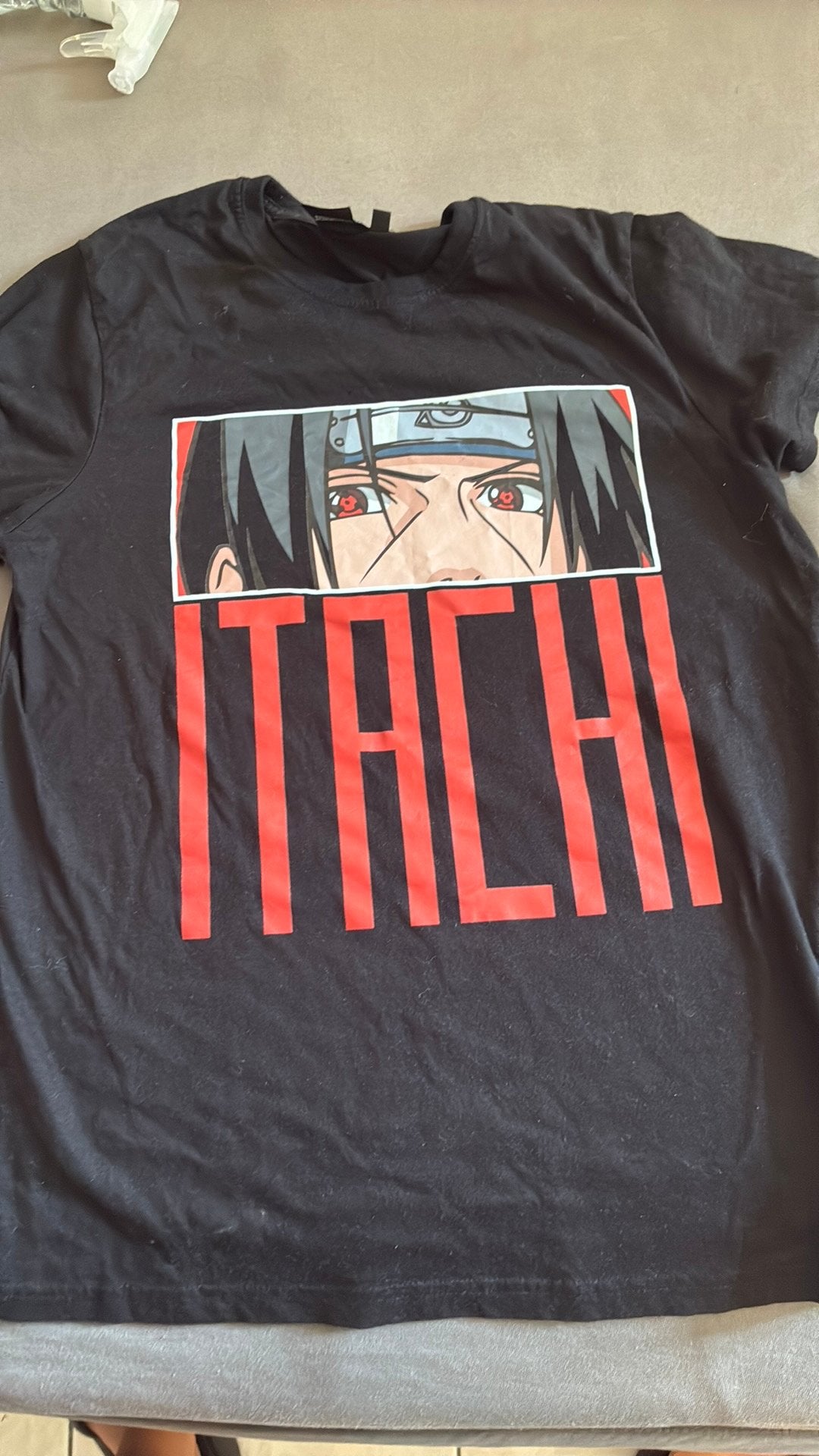 Itachi shirt, Kleding | Heren, T-shirts, Ophalen of Verzenden, Gedragen, Maat 46 (S) of kleiner, Zwart