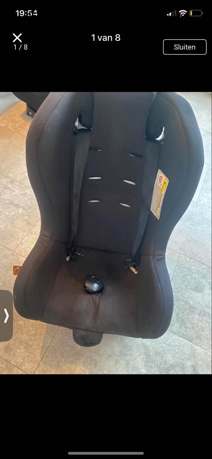 Autostoel 0-18 kg - Veilig en Comfortabel, Overige merken, 0 t/m 18 kg, Gebruikt, Autogordel