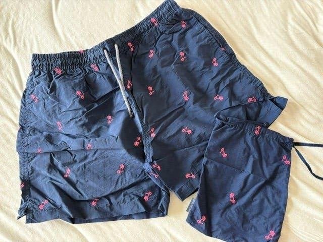 Zwemshort/short Kiwi St Tropez maat 42, Maat 52/54 (L), Blauw, Ophalen of Verzenden, Zwemshort