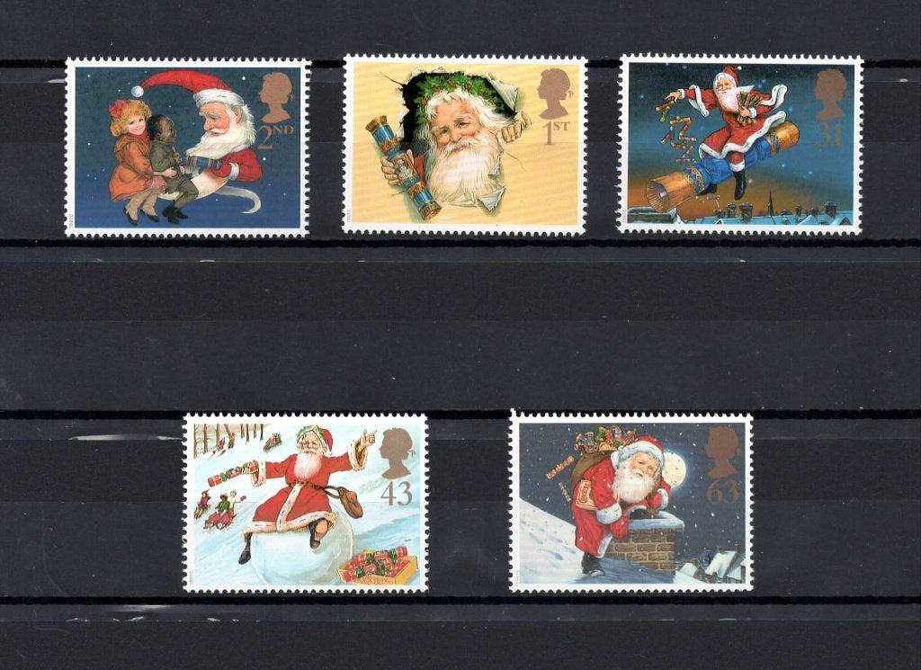 Engeland-11-1997, MiNr 1714-1718 Kerst, Verzenden, Postfris