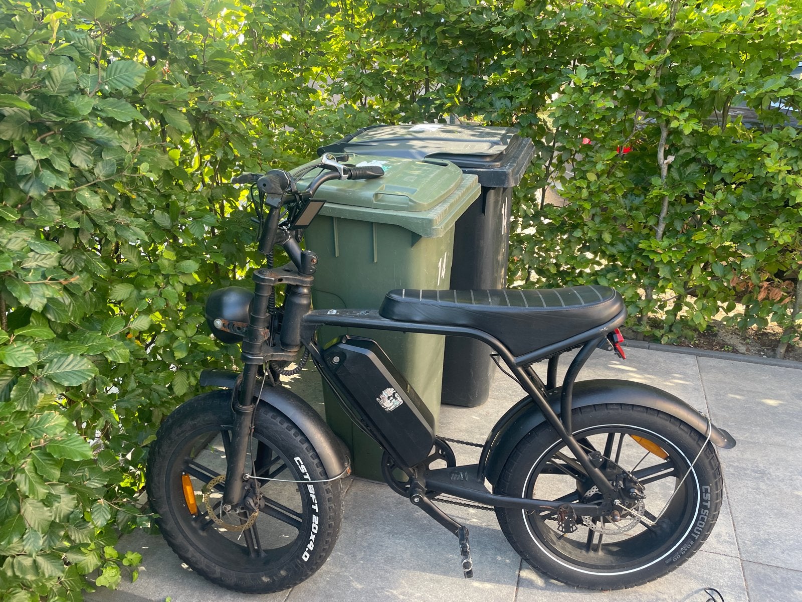 Fatbike met 40-60 km actieradius en werkende verlichting, Ophalen, Gebruikt, 30 tot 50 km per accu, Overige merken
