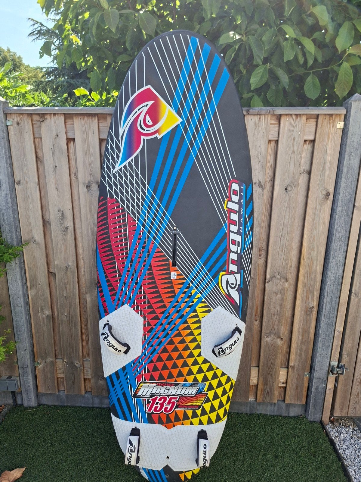 Lichweerset Angulo 135 ezzy 7.5m2 en 8.5m2 Hele nette staat., Watersport en Boten, Windsurfen, Met draagtas, Minder dan 250 cm