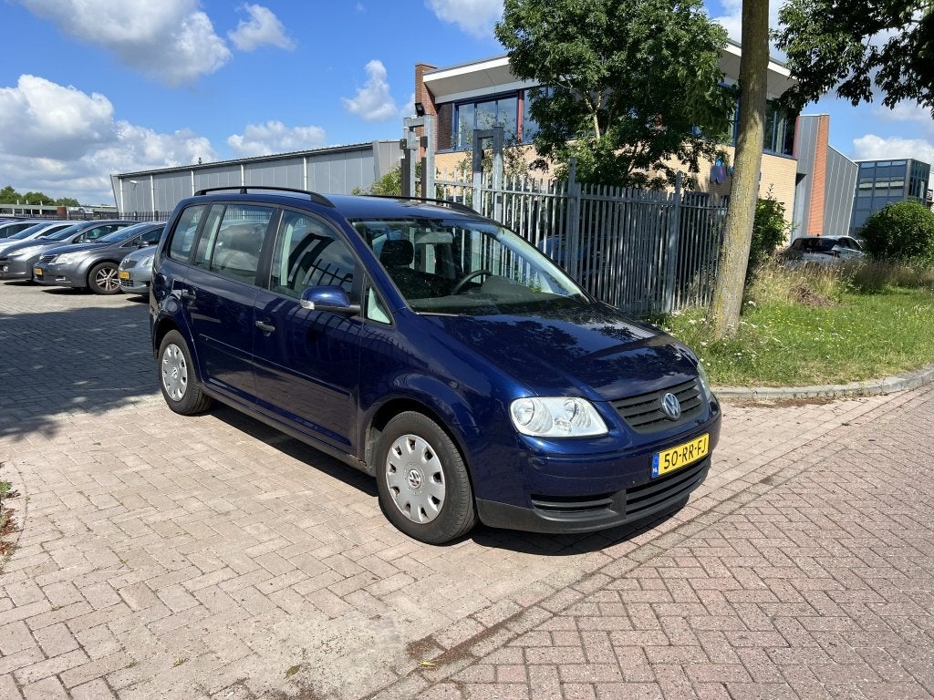 Volkswagen Touran 1.9 TDI |AUTOMAAT |Export (bj 2005), Auto's, Volkswagen, Gebruikt, 4 cilinders, Blauw, Origineel Nederlands