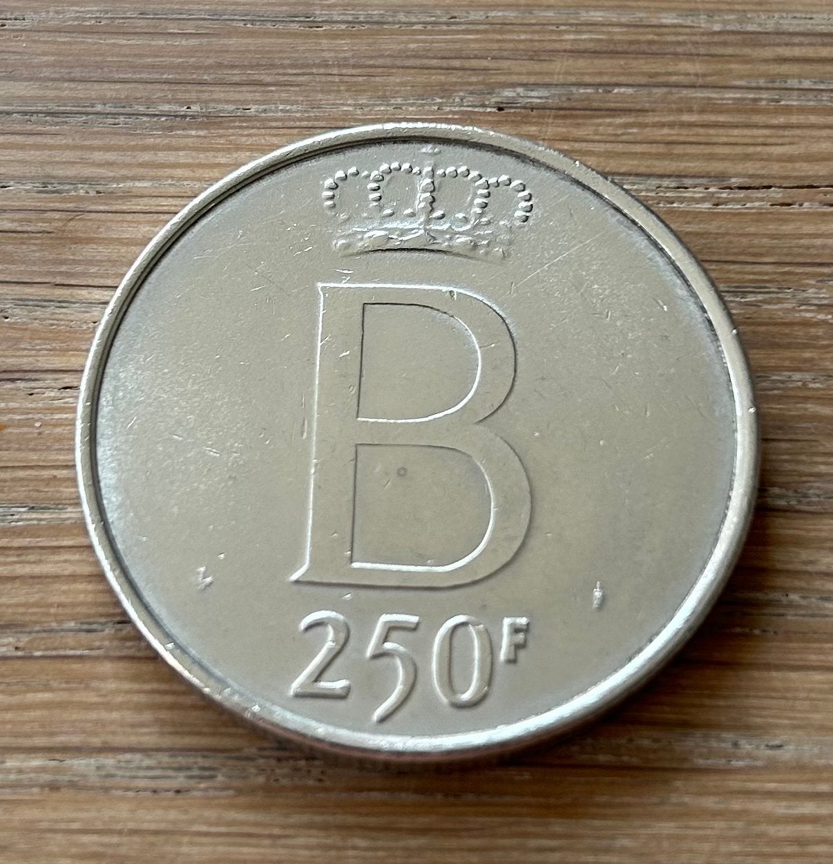 Belgische 250 Frank munt Boudewijn 1951-1976, Ophalen of Verzenden, Zilver, Losse munt