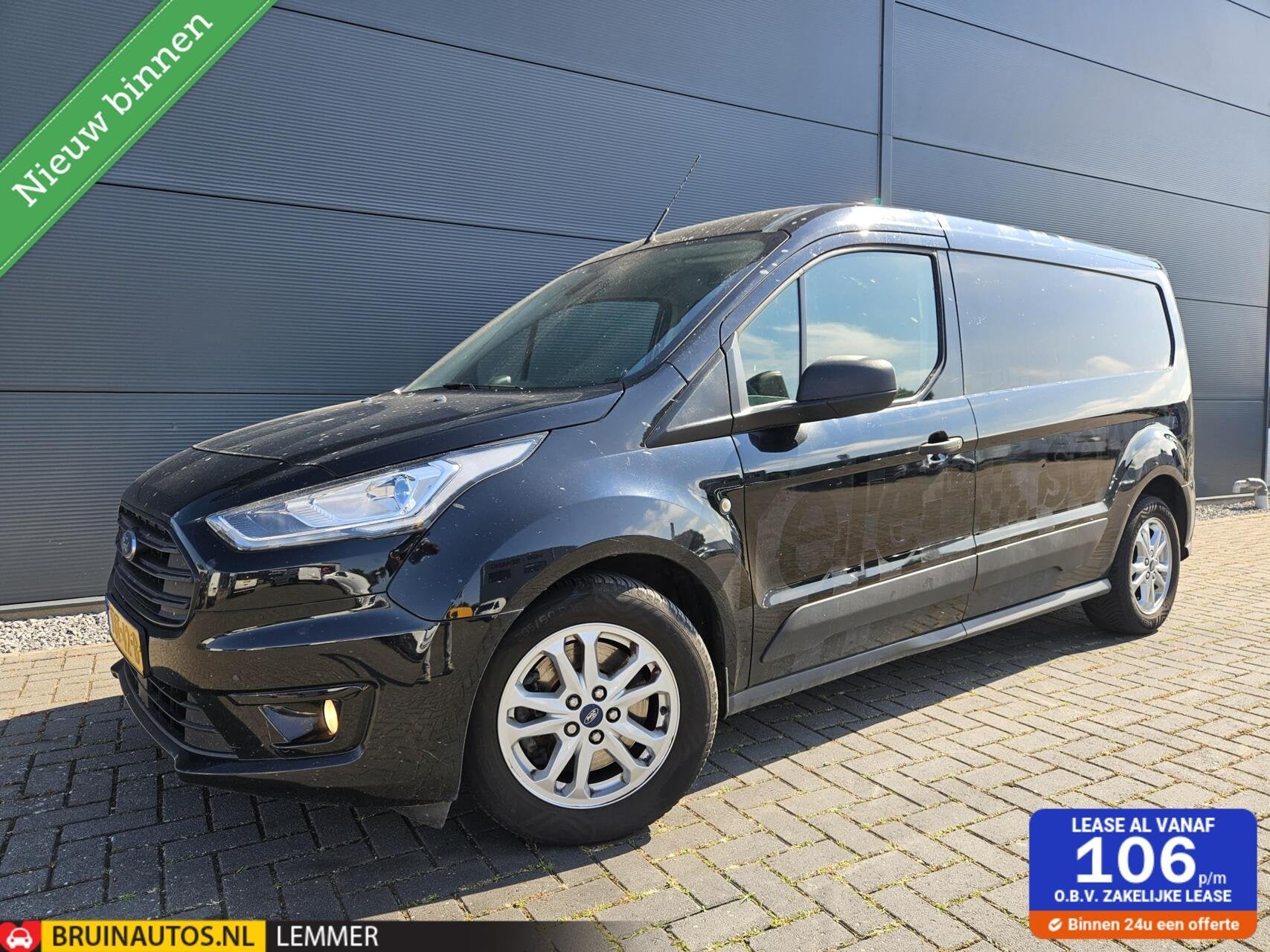 Ford Transit Connect 1.5 EcoBlue L2 airco navi lm 120 Pk eu6, Auto's, Bestelauto's, Bedrijf, Te koop, ABS, Airconditioning, Alarm