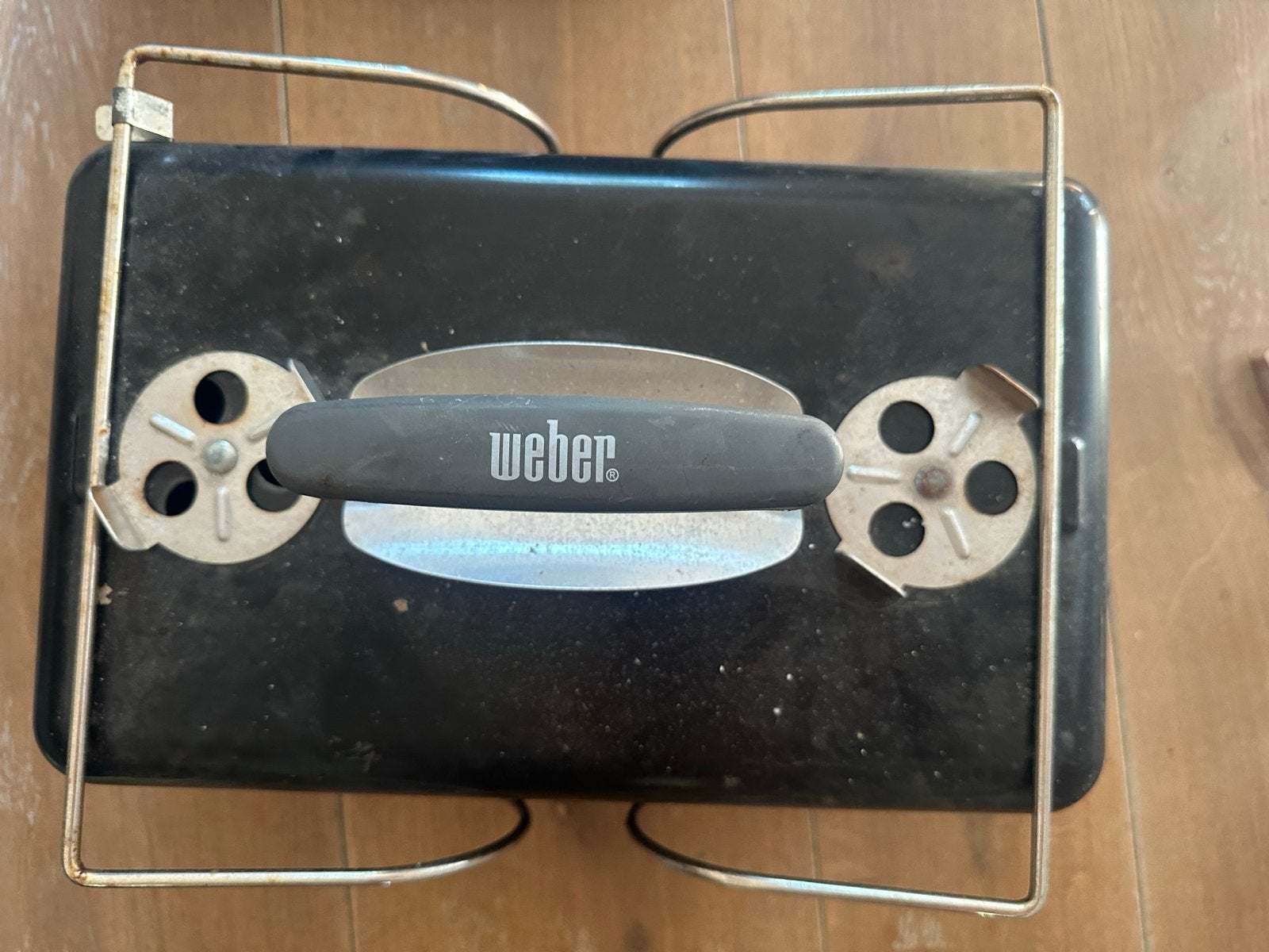 Weber Go Anywhere Houtskoolbarbecue - Draagbaar en Compact, Ophalen, Gebruikt