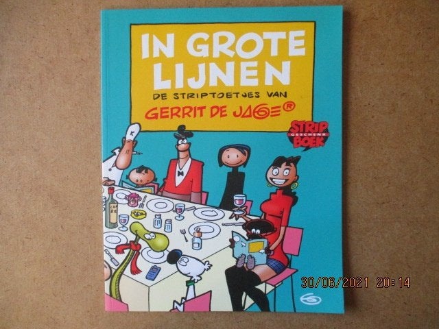 adv3894 in grote lijnen, Boeken, Eén stripboek, Ophalen, Gelezen