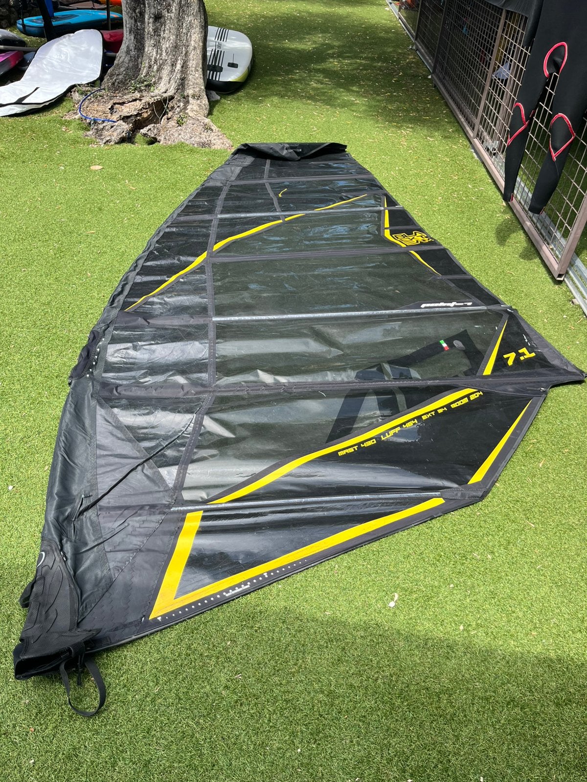Point-7 AC1 2022 5.6, 6.2, 7.1 en 7.8, Watersport en Boten, Ophalen, Gebruikt, Zeil