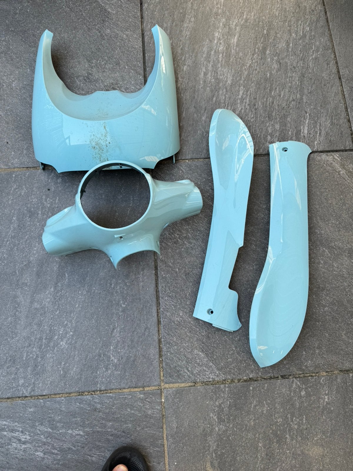 Kapjes voor sym fiddle 2, Fietsen en Brommers, Brommeronderdelen | Scooters, Ophalen of Verzenden, Zo goed als nieuw, Kap, SYM