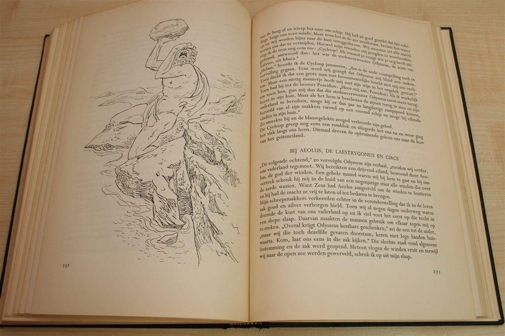 Mythologie — Gustav Schwab [1958] — Geïllustreerd, Ophalen of Verzenden, Gelezen, Europa
