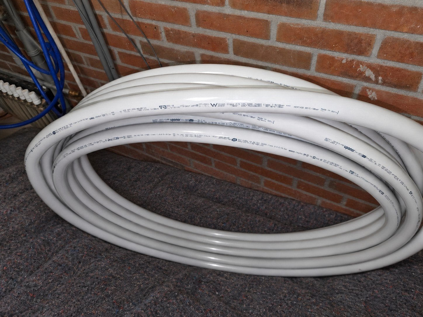 Uponor Uni Pipe Plus 32mm - Nieuwe Rol - Nog ruim 28 meter, Ophalen, Nieuw