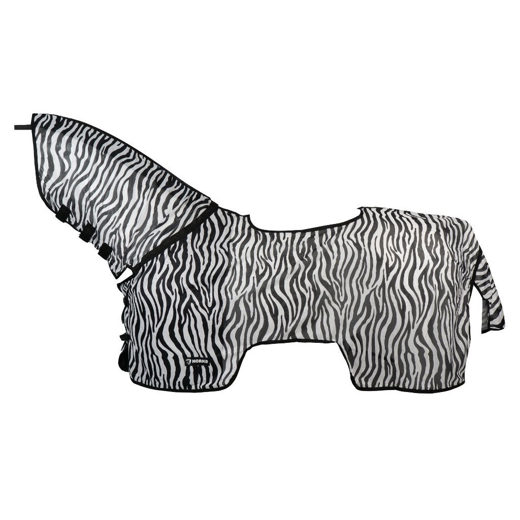 ZEBRA Vliegen rij deken met zadel uitsparing, Nl, Horka, Vliegendeken, Nieuw