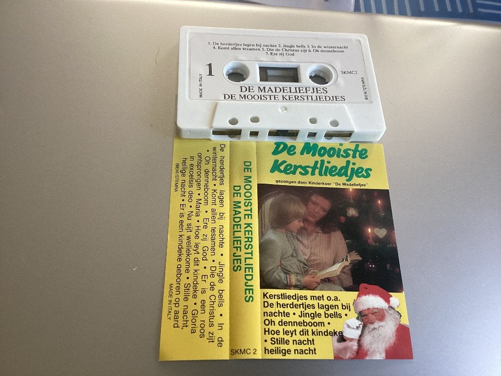 De mooiste kerstliedjes Koor de Madeliefjes MC, Gebruikt, Kinderen en Jeugd, 1 bandje, Ophalen of Verzenden