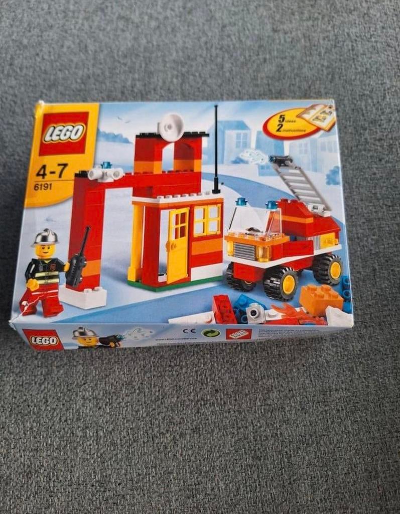 Lego brandweerkazerne 6191, Ophalen