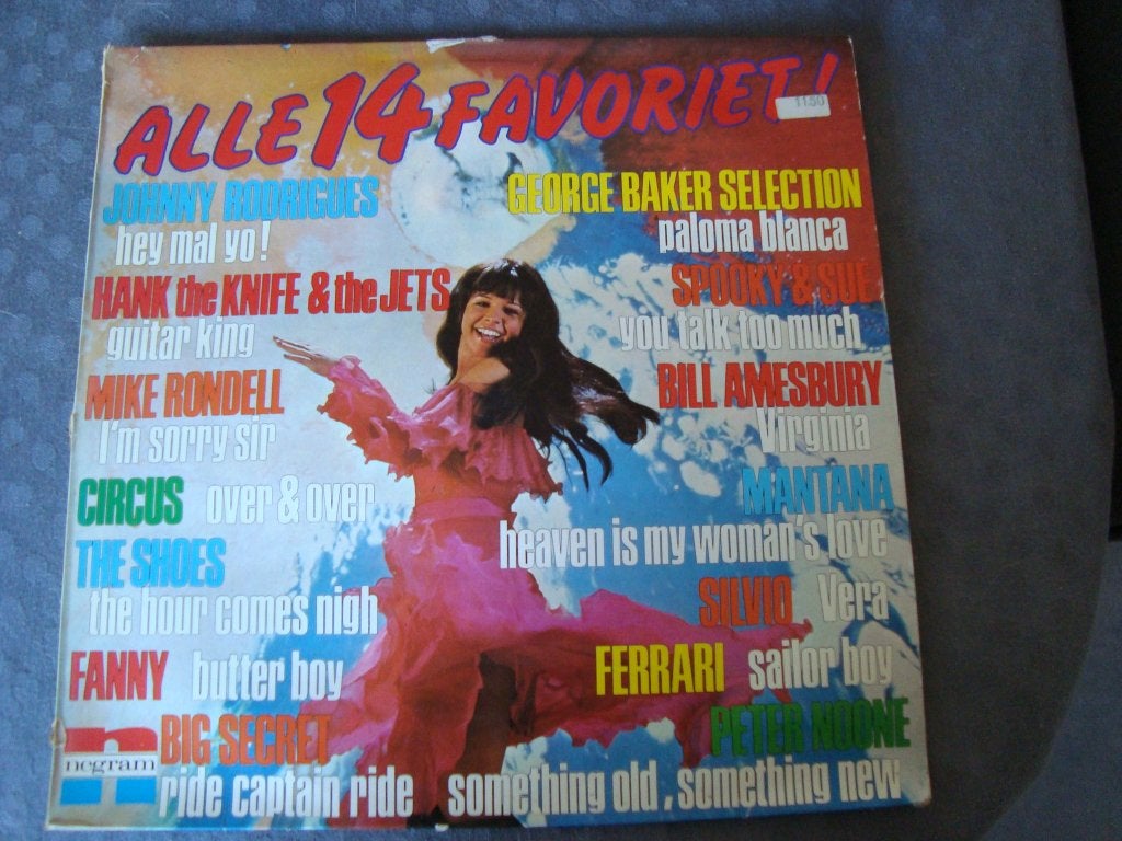 Alle 14 favoriet, Cd's en Dvd's, Ophalen of Verzenden, Zo goed als nieuw, 12 inch