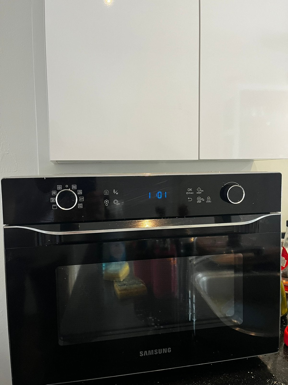 Samsung combimagnetron, Ophalen, Zo goed als nieuw, Minder dan 45 cm
