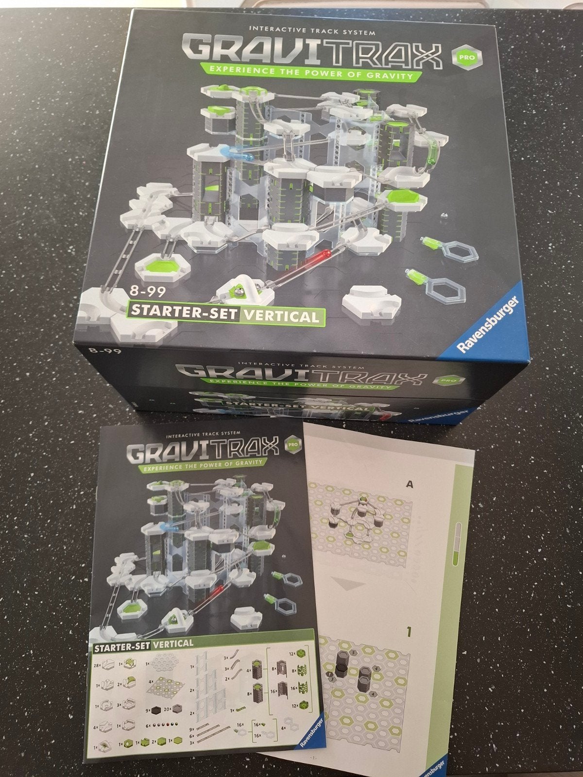 GraviTrax Pro Starter-Set Vertical & Uitbreidingen, Ophalen of Verzenden, Zo goed als nieuw, Overige merken