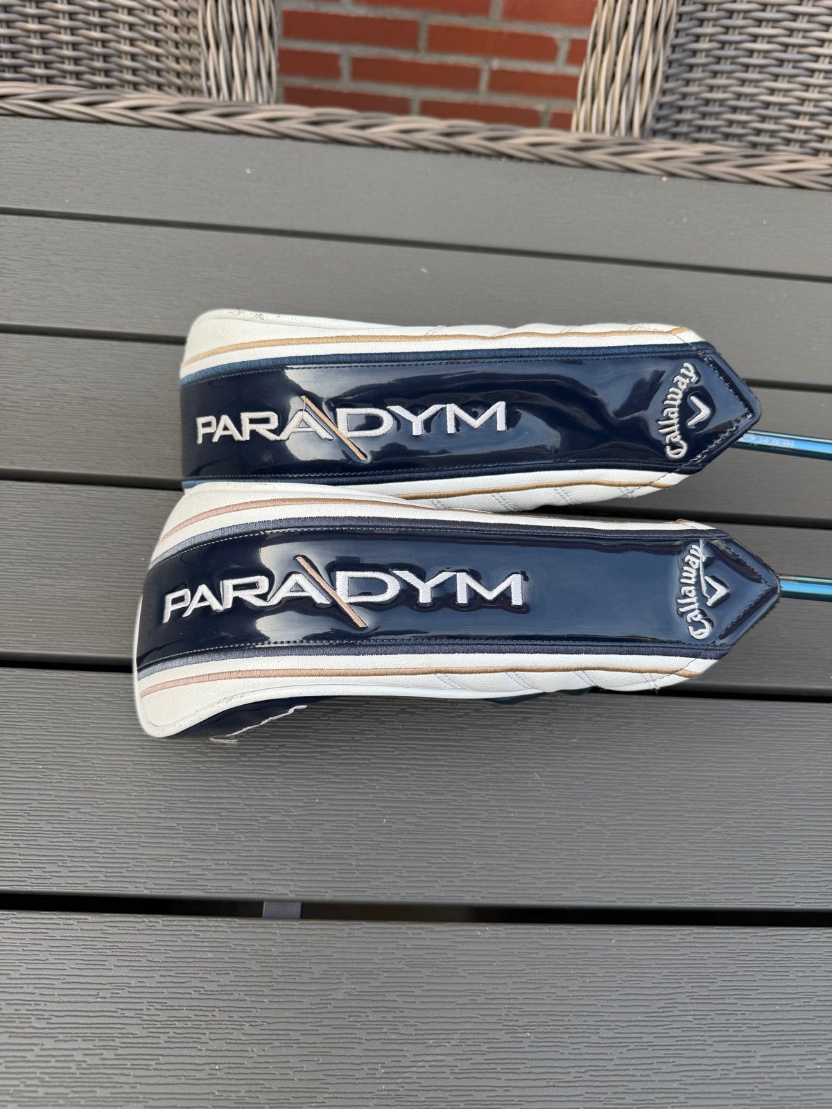 Callaway Paradym Fairway Woods 15* & 16.5* HZRDUS Low Spin, Ophalen of Verzenden, Gebruikt, Club, Callaway