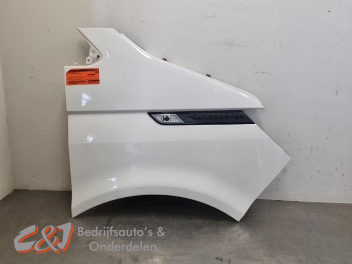 Scherm rechts-voor van een Volkswagen Transporter (LB9A), Gebruikt, -, Volkswagen, -