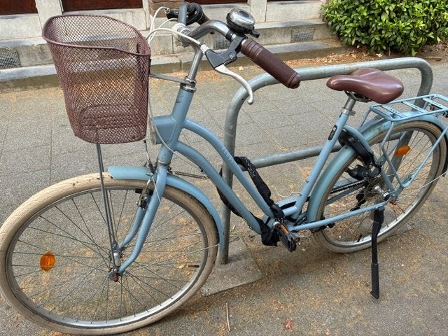 Bike - 2 years old- Elops 520 Stadsfiets L/XL, Gebruikt, Fully, Dames, 53 tot 57 cm