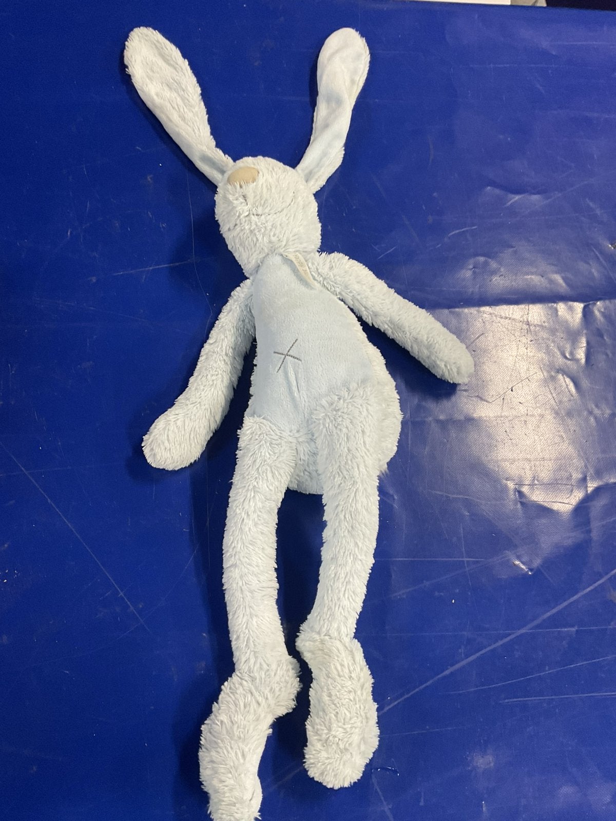 Konijn knuffel 80 cm lang van Happy Horse, Ophalen, Zo goed als nieuw, Konijn