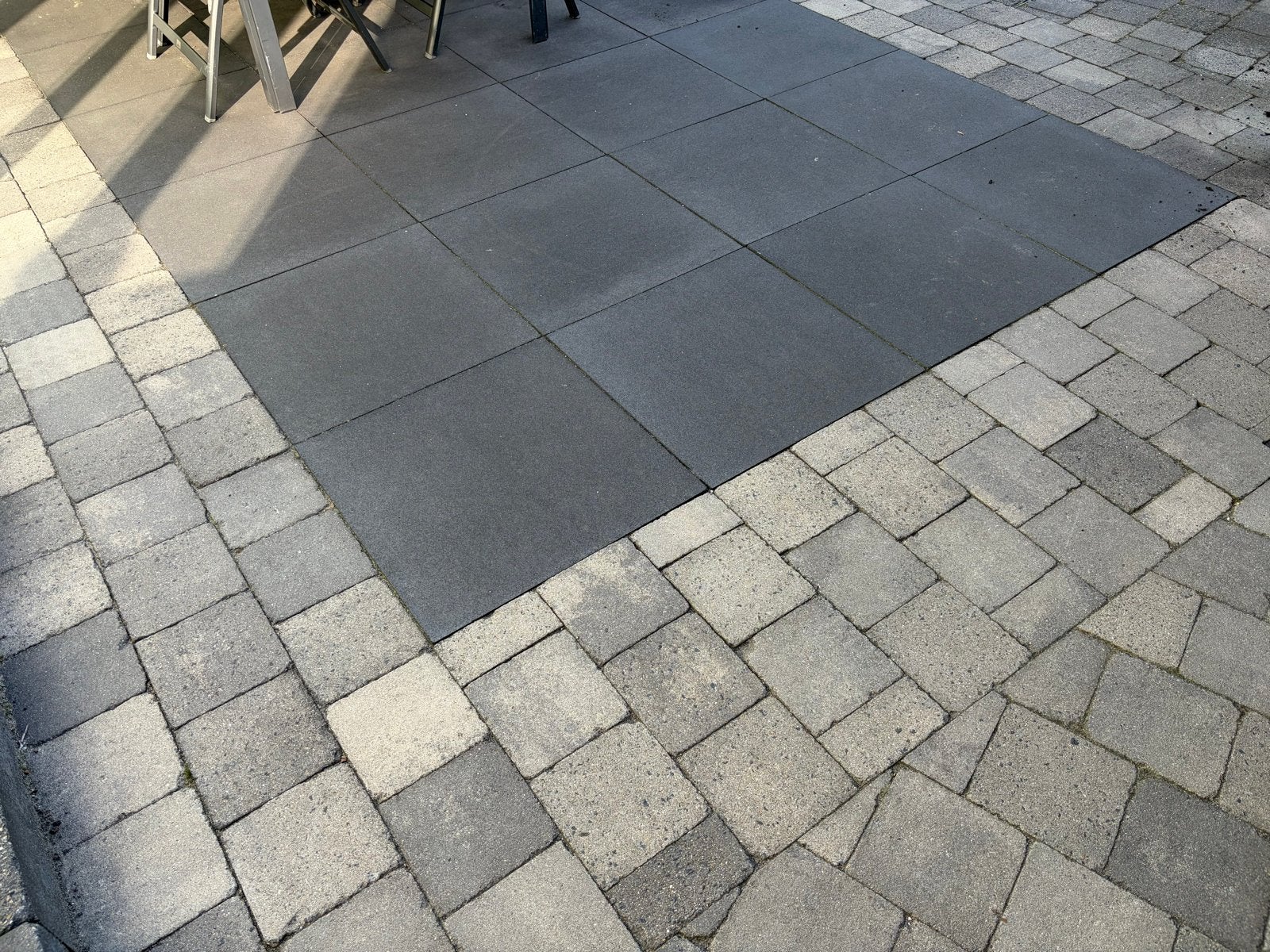 Gebruikte terrastegels en klinkers, Gebruikt, Ophalen of Verzenden, 10 m² of meer, Beton