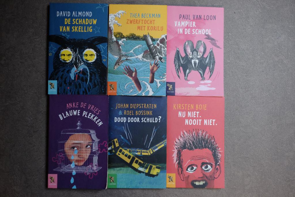 Vrije lijsters serie 2000, 6 boeken, Gelezen, Paul van Loon, Ophalen of Verzenden, Fictie