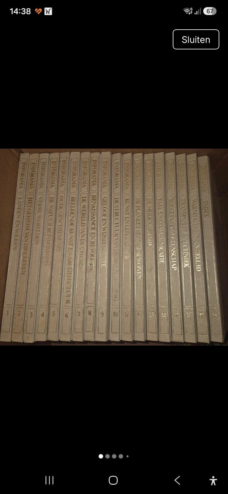Inforama Encyclopedie - Complete Serie, Verzenden