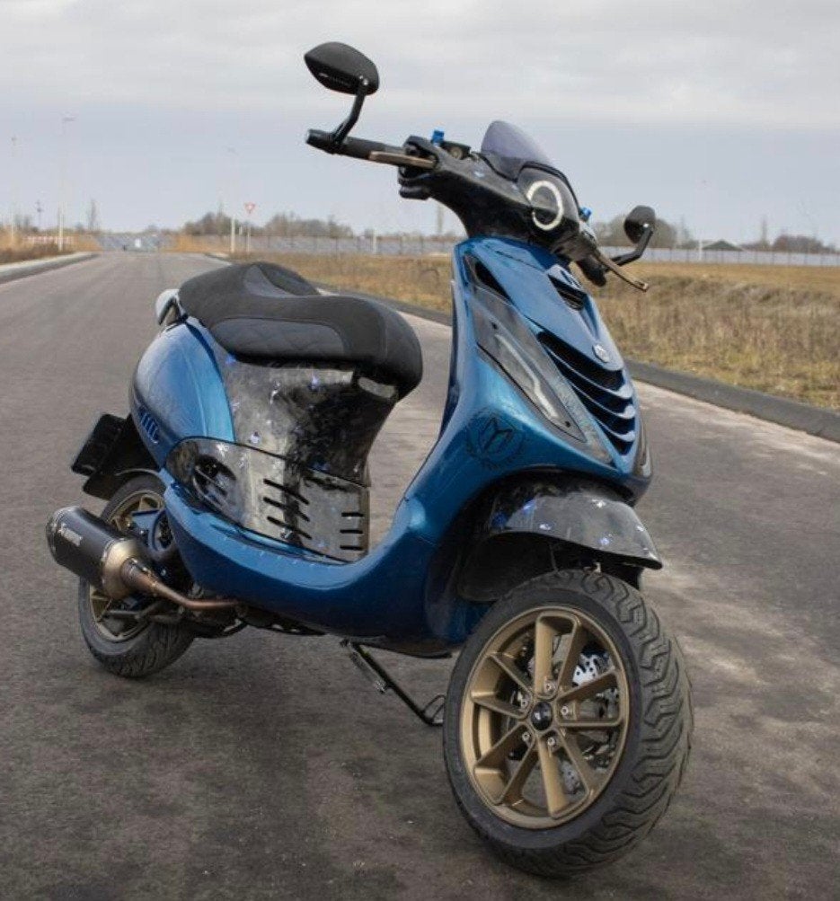 PIAGGIO Zip Motor | 4t 4v | 110 cc | A1 | Dubbel Disk, Motoren, Scooter, Particulier, 110 cc, Minimaal motorrijbewijs A1