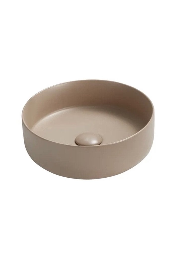 Waskom mat beige, Ophalen, Nieuw, Wastafel