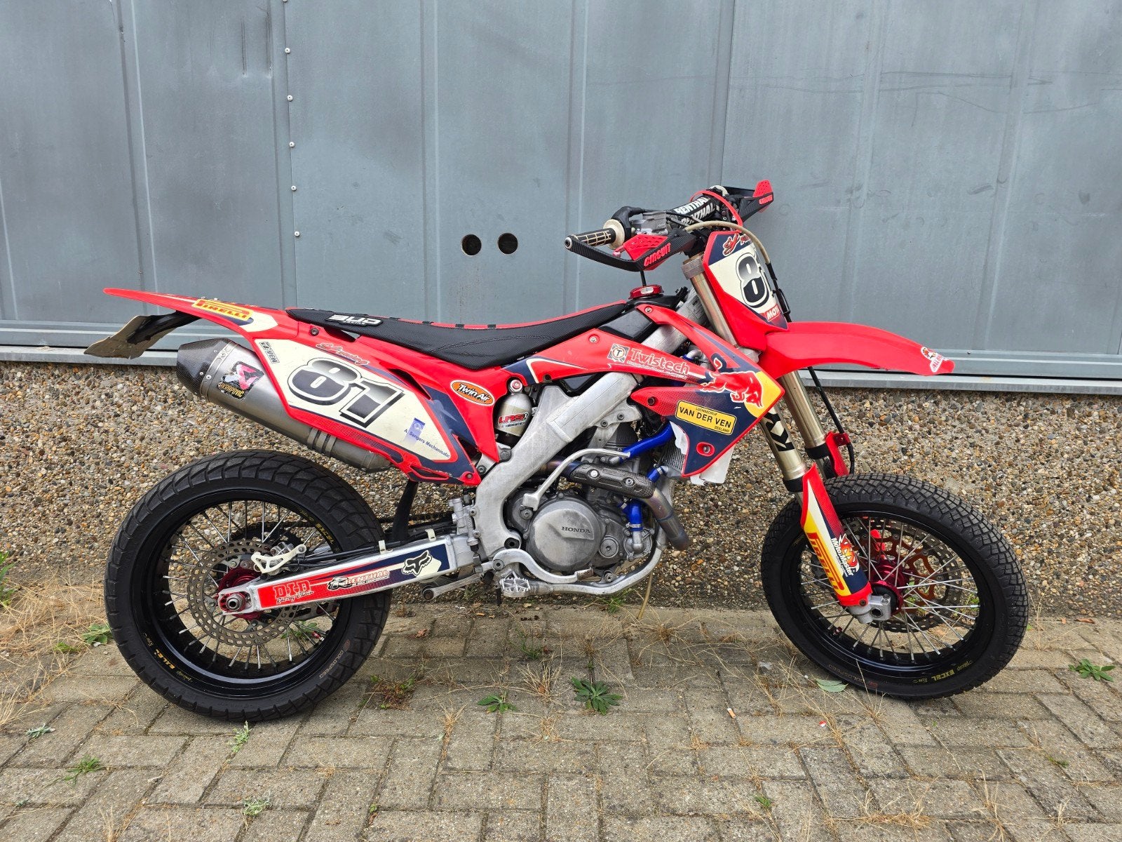 honda hm crf 450 2009 supermotard/enduro, Motoren, Motoren | Honda, 450 cc, Particulier, Crossmotor